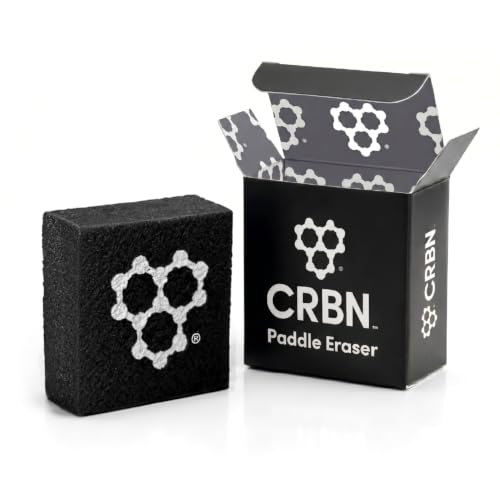 CRBN Pickleball, Paddle Eraser, Patent Pending (Black...