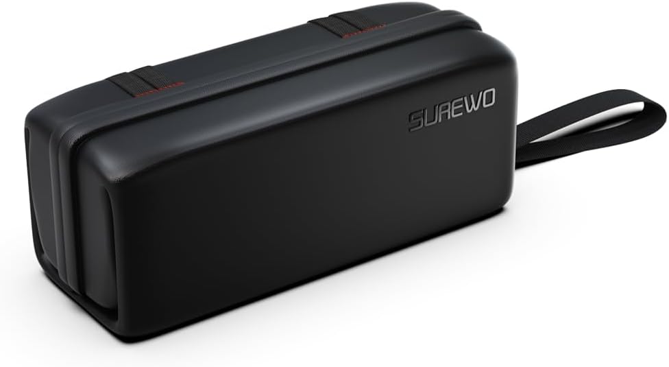 SUREWO Carrying Bag for DJI Osmo Pocket 3,Portable Storage Carry Case with Hand Strap for DJI Osmo Pocket 3 Creator Combo Accessories