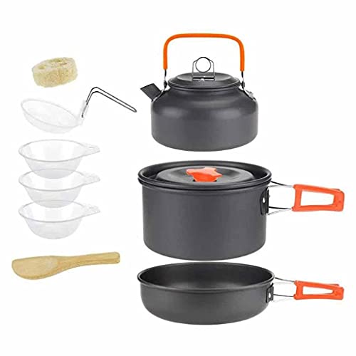 Kit de cuisine de camping pliable avec casserole Octopus Feet