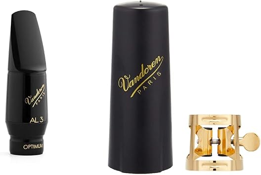 Vandoren Alto Saxophone Mouthpiece, Ligature and Cap Bundle