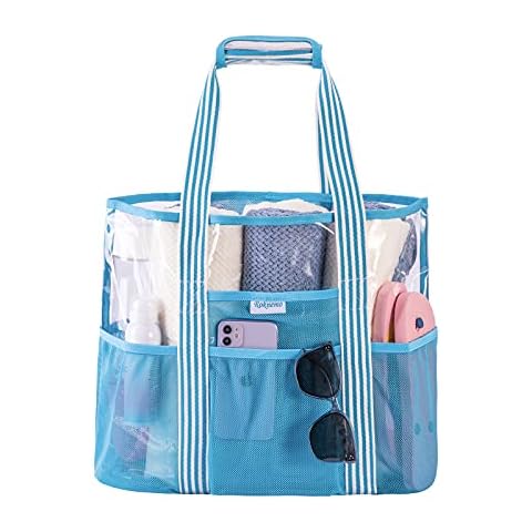Netz-Strandtaschen und Tragetaschen für Damen, maximale Kapazität 25 l/0,4 kg Cover