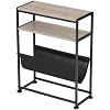 ZEXVIDA Table basse fine pour petits espaces, table d'appoint 2 en