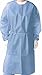 Omni Health Isolation Gown 28g, Spun-Bonded Polypropylene, Blue, 10 Piece/Pack