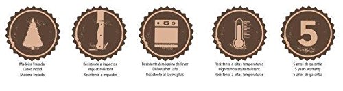 Espátula Raspador Tramontina Polywood Castanho 5