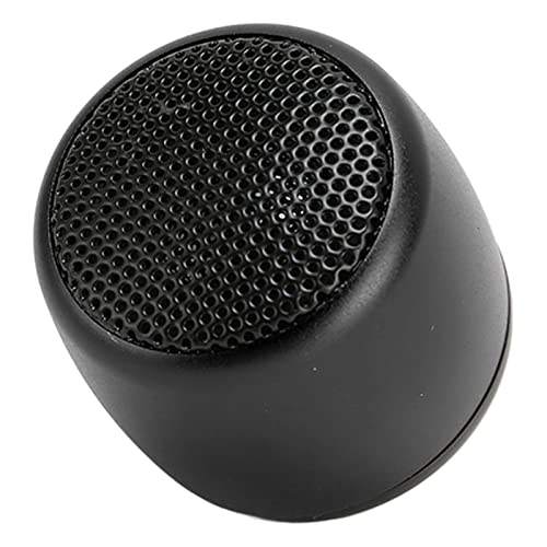 Wirelessly BT Mini Speaker, Portable Wireless Speaker Stereo Bass Sound Portable Speaker Mini Size Music Player for Shower, Room, Bike, Car (Black)