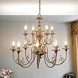 Matériau de la lampe : laiton véritable