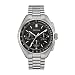 Produktbild Bulova Lunar Pilot Watch 96B258 - Herren Designer-Armbanduhr Mond-pilot- Chronograph mit schwarzem Zifferblatt - Armband aus Edelstahl
