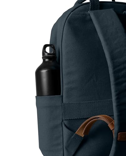 Image of DailyObjects Field Daypack Casual backpack fits upto 14 inch inch laptop with Luggage Sleeve| Unisex Travel Backpack | Made of Durable Canvas Material | Zippered Compartments with Pockets