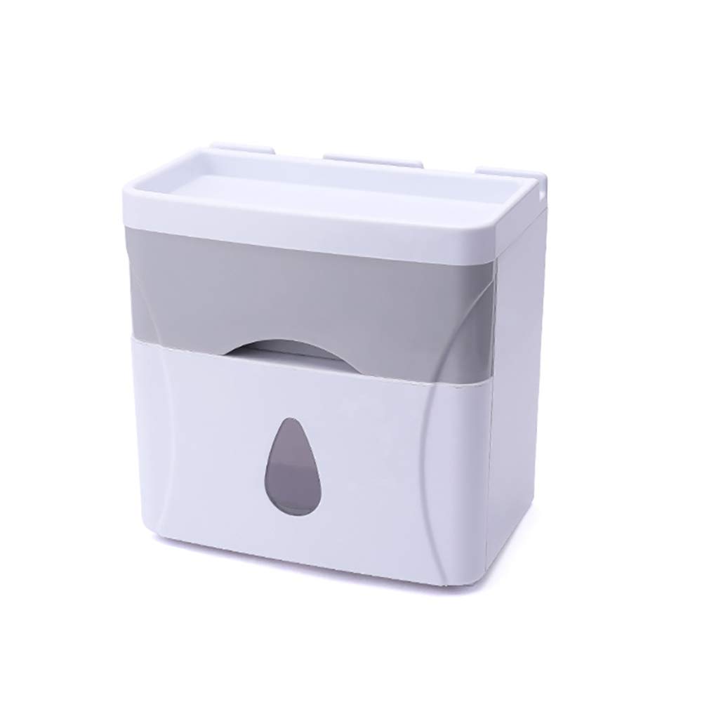 1 Pc Paper Towel Dispenser Waterproof Toilet Paper Wall Mounted Hand Towel Dispenser Tissue Dispenser Holder