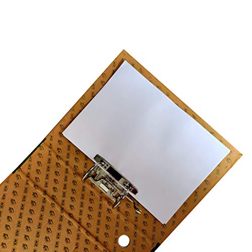 Image of Cardboard Lever Arch Box File (Eco Gold, Pack of 4)