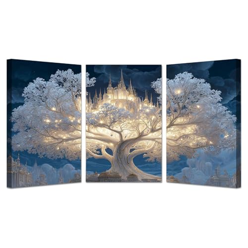 �m�[�u�����h�i 3���Z�b�g�~�̕��i ���ۓI�ȃ|�X�^�[�A �L�����o�X�ǃA�[�g�p�l�� �����Ԃ̖� ���R �A�C�X�����h �|�X�^�[��ŉ�L�����o�X�Ɉ���L�����o�X���_���G��C���e���A(����)-30x45cmx3 �z����