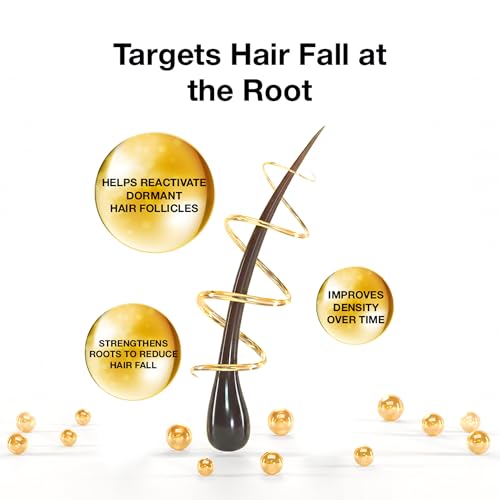 Image of Haappy Herbs Advance Hair Growth Serum 2.0 for Regrowth & Hair Fall Control | Redensyl, Procapil, Rosemary | Ayurvedic Hair Serum for Thicker, Stronger Hair | Lightweight, Non-Greasy | 30ml