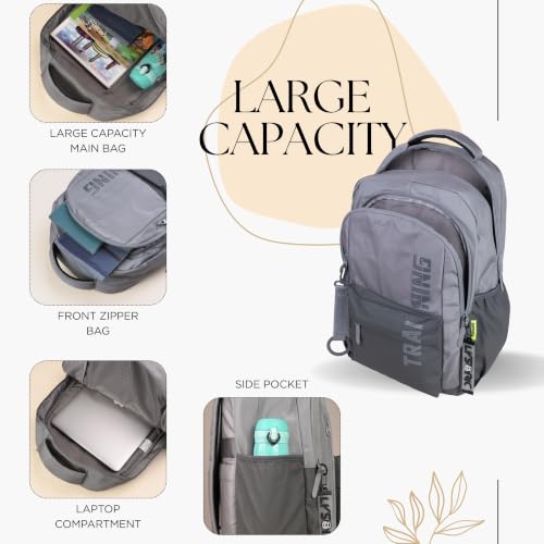 Lysoric 15.6 Inch Laptop Backpack Water Resistant Pack of 15 - Image 7