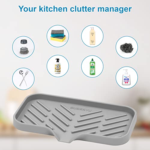 Image of SUBEKYU Collapsible Wardrobe 4 Shelves Storage Clothes Storage Rack Quick /Cabinet /Multipurpose Storage Rack, Foldable, Large Capacity Organizer-Black Silicone Kitchen Soap