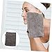 BATHVEVE 3Pcs Makeup Remover Gloves Set Ultra-Fine Fiber Facial Cleansing Mitts for Women Gentle Shower Use for Makeup Removal and Skin Care