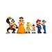 18 Pcs (1 Set ) Super Mario Bros Super Mary Princess, Turtle, Mushroom, Orangutan , Super Mary Action Figures, 1.2 