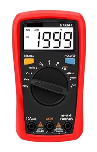 Multimètre numérique UT33A plus évitez les erreurs de mesure de résistance