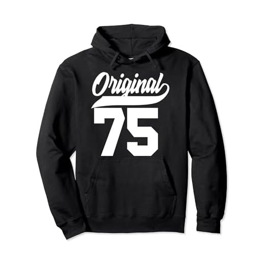 Regalo de 46 cumpleaños Chicos Chicas Original Nacido 1975 Sudadera con Capucha