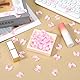 100 Stück Geschenkschleifen Selbstklebend Geschenk Schleifen Kleine Schleifen Mini Satinband Schleifen Basteln Deko Schleife Handgefertigte Für Diy Handwerk Hochzeit Scrapbooking Grußkarte(Rosa)