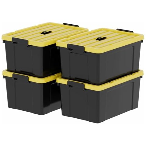 Cetomo 65L Storage Boxes with Lids Cover