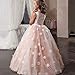 TTYAOVO Chicas Muestran Princesa Vestido de Flores para niños Baile hinchado Bola...