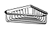 Produktbild Emco 354500105 Eck-Schwamm, korb System 2 176 x 176 x 60 mm, verchromt