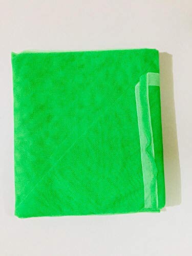 Image of APS Polycotton Mosquito Net /Machardani for Home (Green, 8 x 8 ft)