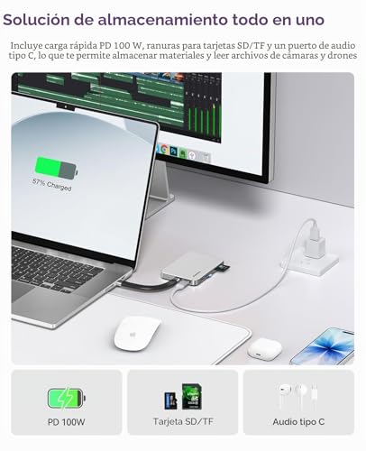 SSD externo 1TB ORICO P10Pro evita la pérdida de datos con Magsafe 4