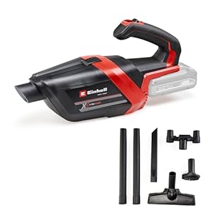 Einhell Akku-Handstaubsauger TE-HV 18/06 Li-Solo Power X-Change (18 V, 72 mbar Saugleistung, inkl. Fugendüse, Polsterdüse, Bodendüse, 0, 6 L Staubbehälter, ohne Akku)