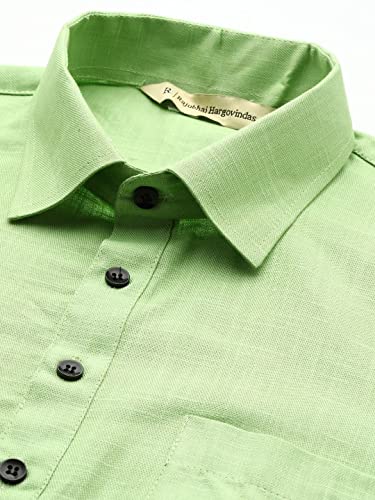 Image of Rajubhai Hargovindas Men's Festive Cotton Pathani Kurta