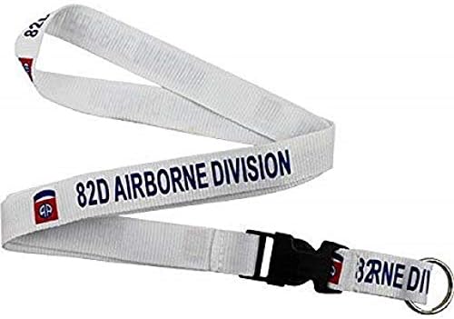 82ND AIRBORNE DIVISION NECK LANYARD 22" LONG