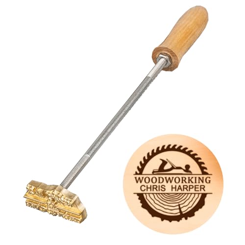 Custom Branding Iron for Wood Personalized Branding Iron for Leather Wedding Customized Burning Stamp for Wood Burger Paper Bread, Heating Stamp