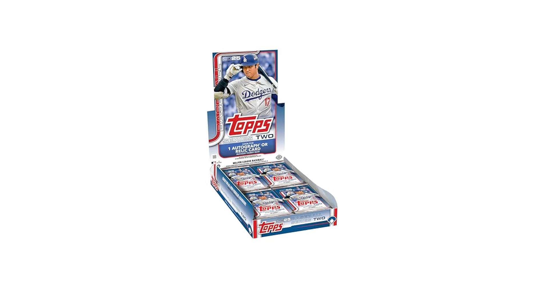Amazon.com: MLB 2025 Topps Series 2 Baseball Hobby Box