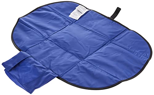 Image of JJ Cole - Changing Clutch, Portable and Folding Cleaning Pad with Pocket for Baby Diapers and Wipes, Blackout , 19x28 Inch (Pack of 1)