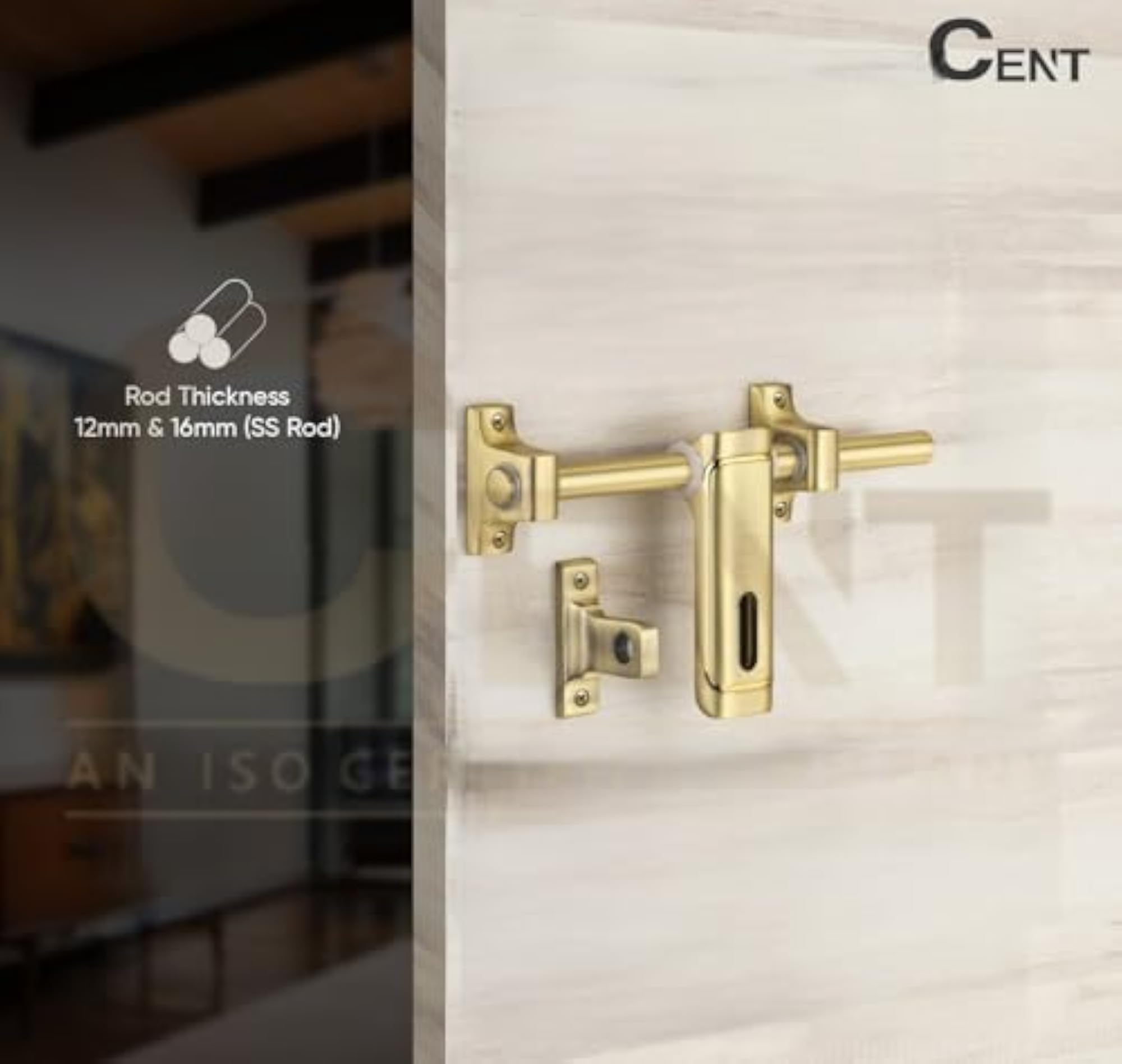 Fancy Brass Antique Aldrop for Door Fitting Kit