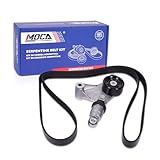 MOCA Drive Belt Component Kit Compatible with 2002-2006 for Toyota Camry L4 2.4L & 2001-2007 for Highlander L4 2.4L &2004-2005 for Rav4 with Air Conditioning & 2002-2007 for Solara L4 2.4L