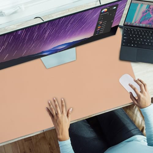 Sosoport Desk Pad Grande 90x45cm PU Doble Cara Caqui miniatura 4