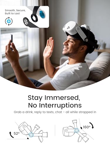 Sangle pour Meta Quest 3 ergonomique Elegamefy premium