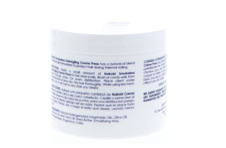 Nairobi Smokeless Detangling Creme Press 4oz