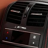 トヨタ TRD 車用ステッカーデカール （10個入り） 車のロゴ装飾ステッカー C-HR ハリアー クラウン アルファード 86 プリウス カムリRAV4 プラド マークｘ アクア 全シリーズ対応金属製の装飾 バッジ 耐熱 カーインテリア装飾 耐摩耗性粘着式の車のロゴ 防水 車のグレードを向上させる (TRD) [並行輸入品]