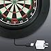 Bcsports Dartboard Surround with Light Darts Board Surround (Red)