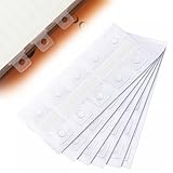500 Pcs Clear Binder Hole Reinforcement Stickers, Self-Adhesive Binder Refill Sheet Converter Stickers Change...