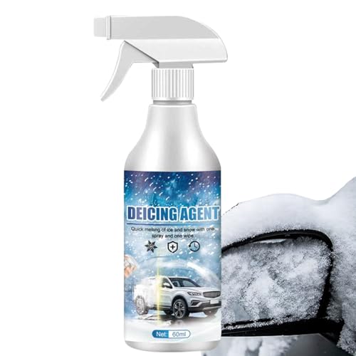 Generico Spray antighiaccio per Parabrezza | Liquido scongelante Potente da