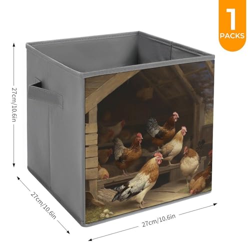 Bac de rangement vêtement pliable imprimé ferme pour placard