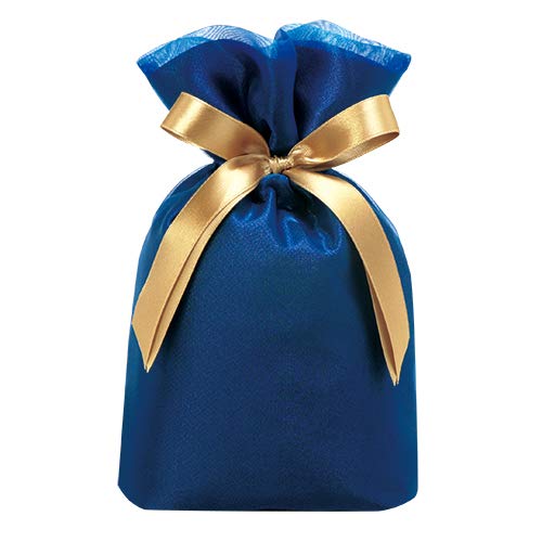 包む ラッピング ギフトバック オーガンジー ブルー T2803S