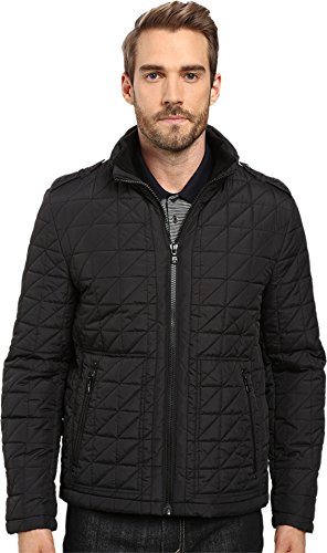Kenneth Cole REACTION Men's Zip Front Quilted Hipster