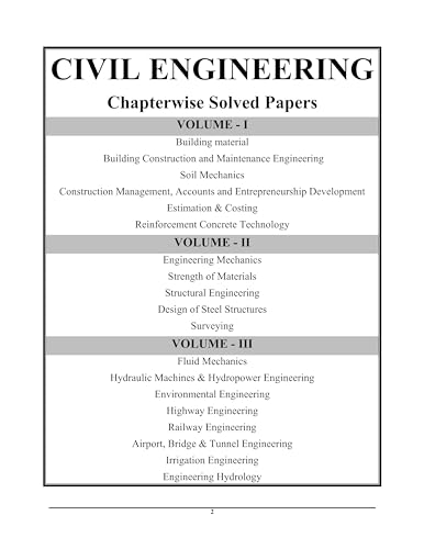 Image of Youth Competition Times State PSE AE & PSU CIVIL ENGINEERING Previous Years Chapterwise /Topicwise & Sub-topicwise Objective Solved Papers | Vol.3 | English Medium