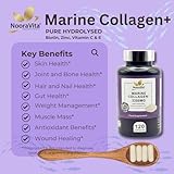 Marine Collagen Plus 3200MG. 120 Capsules – a Premium Blend of Pure Hydrolysed Marine Collagen, Fortified with Biotin, Zinc, Vitamin C & E. Gluten Free, GMO Free and Halal. - Image 6