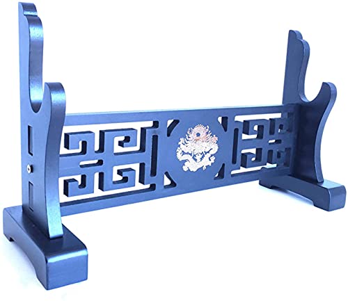 Schwertständer Samurai Wandhalterung Schwertständer Schwertständerhalter für Katana Wakizashi und Standardschwerter, geeignet für viele Arten von Katana-E||1st Floor Cover