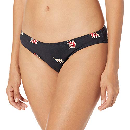 Copertura completa per sedile BILLABONG Falling Light Lowrider Bikini Bottom Parte Inferiore, Ciottoli Neri, M Donna
